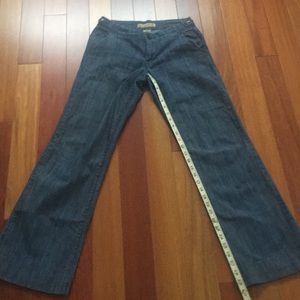 Liquid jeans flare wide leg